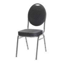 Venezia bankettszék, 20×20×1,0 mm – fekete