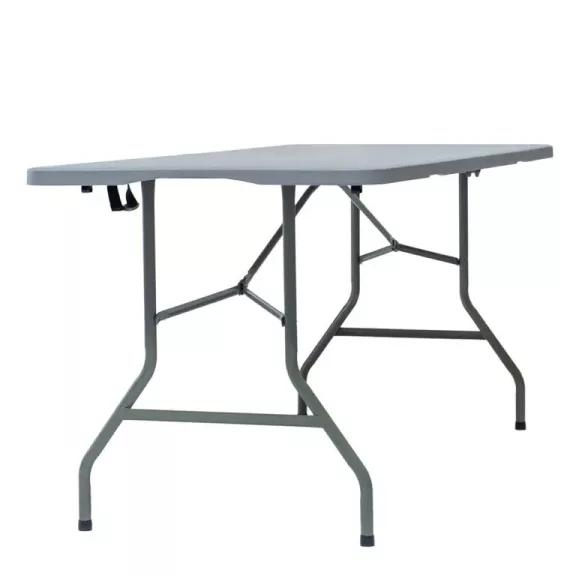 Téglalap alakú összecsukható kerti vendéglátóasztal, Eco 180×74 cm – szürke Téglalap alakú összecsukható kerti vendéglátóasztal, Eco 180×74 cm – szürke