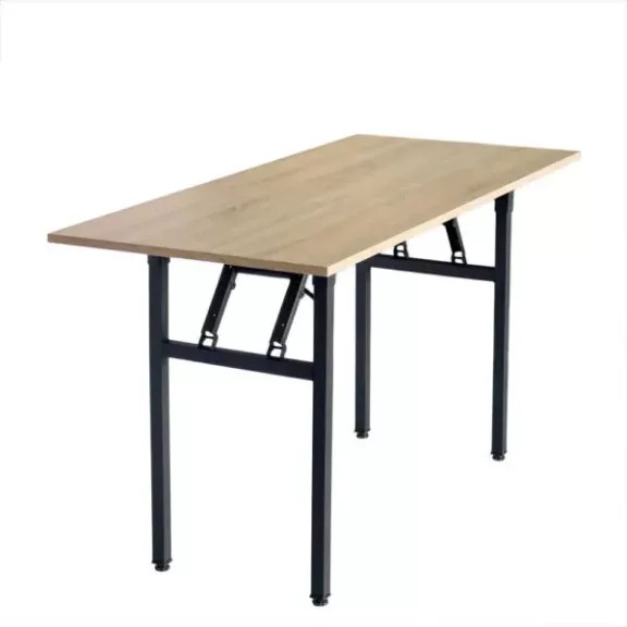 Bankett- és tárgyalóasztal, loft stílus 140×60 cm – Sonoma tölgy Bankett- és tárgyalóasztal, loft stílus 140×60 cm – Sonoma tölgy
