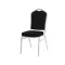 Verona bankettszék, 20×20×1,0 mm – fekete