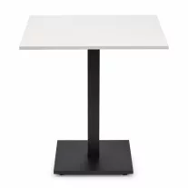Patio kávézóasztal HPL asztallappal 68×68 cm – fehér