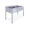 Mosogató hárommedencés ipari Góliát 700x700x300, külső méret: 2300x820x850 mm