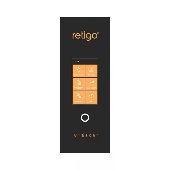 RETIGO Orange Vision Plus 611i kombisütő, 7 tálcás elektromos (GN1/1)