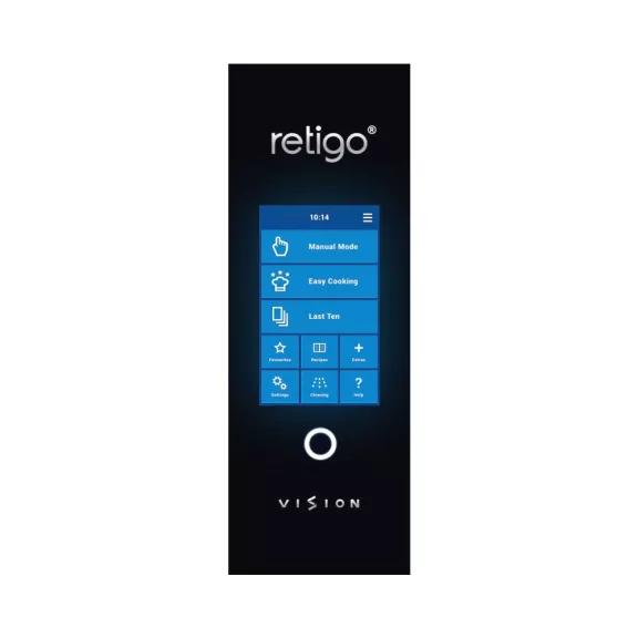 RETIGO Blue Vision 611ig kombisütő, 7 tálcás gázüzemű (GN1/1) RETIGO Blue Vision 611ig kombisütő, 7 tálcás gázüzemű (GN1/1)