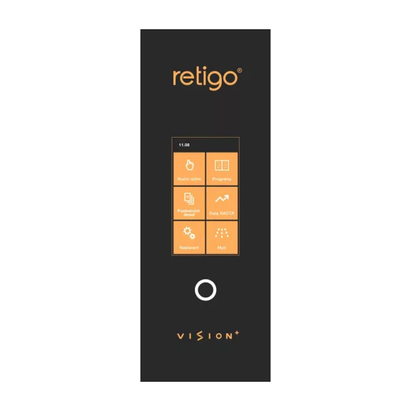 RETIGO Orange Vision Plus 623i kombisütő, 6 tálcás elektromos (GN2/3)