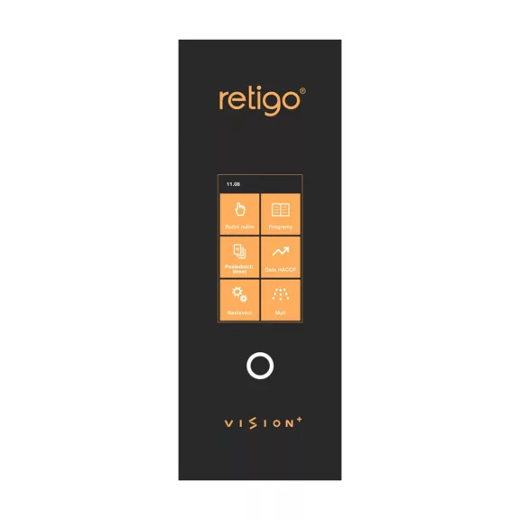 RETIGO Orange Vision Plus 611ig kombisütő, 7 tálcás gázüzemű (GN1/1) RETIGO Orange Vision Plus 611ig kombisütő, 7 tálcás gázüzemű (GN1/1)