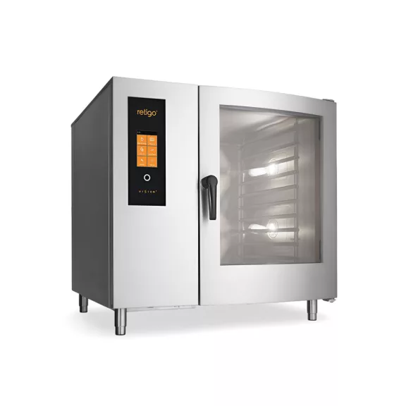 RETIGO Orange Vision Plus 1021i kombisütő, 10 tálcás elektromos (GN2/1) RETIGO Orange Vision Plus 1021i kombisütő, 10 tálcás elektromos (GN2/1)