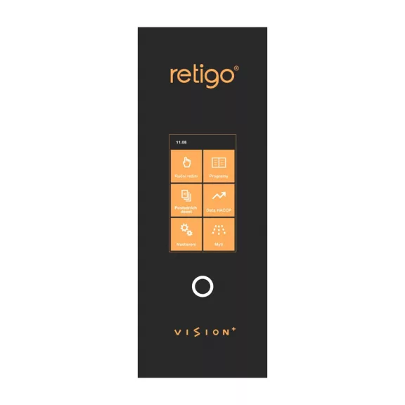 RETIGO Orange Vision Plus 1011ig kombisütő, 11 tálcás gázüzemű (GN1/1) RETIGO Orange Vision Plus 1011ig kombisütő, 11 tálcás gázüzemű (GN1/1)