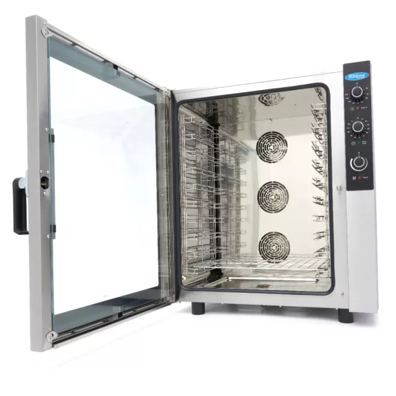 Maxima Kombigőzölős sütő - 10 Tálcára (1/1 GN / 60 x 40 cm) - Analóg - 400V – 08500207