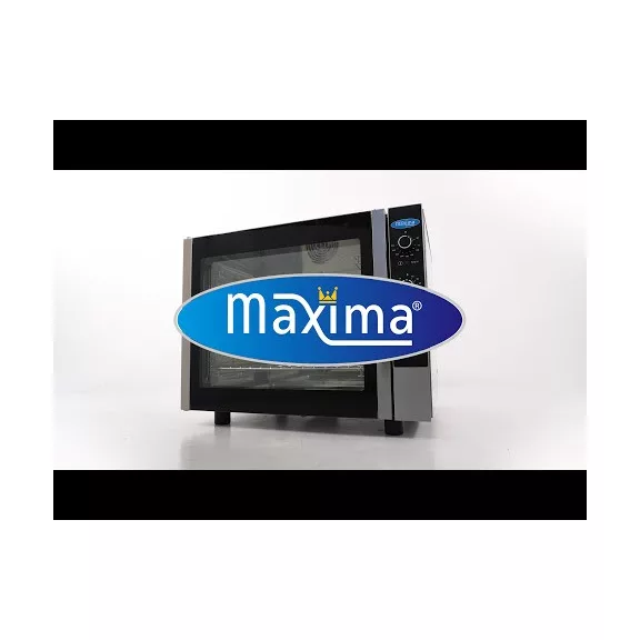 Maxima Kombigőzölős sütő - 10 Tálcára (1/1 GN / 60 x 40 cm) - Analóg - 400V – 08500207