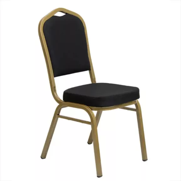 Rome bankettszék, egyenes vázzal 25×25×1,2 mm – fekete Rome bankettszék, egyenes vázzal 25×25×1,2 mm – fekete