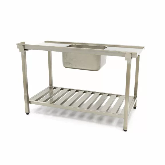 Maxima Mosogatógépasztal mosogatóval és hátsó felhajtás - 120 x 75cm - balra – 09201034 Maxima Mosogatógépasztal mosogatóval és hátsó felhajtás - 120 x 75cm - balra – 09201034