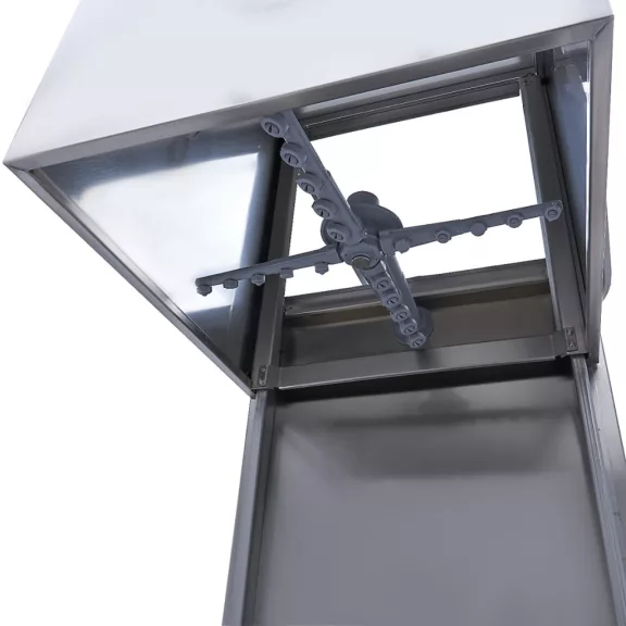 Maxima Kalapos mosogatógép - 50 x 50cm - öblítővel és mosószer adagolóval - digitális kijelző - 400V – 09211008 Maxima Kalapos mosogatógép - 50 x 50cm - öblítővel és mosószer adagolóval - digitális kijelző - 400V – 09211008