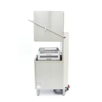 Maxima Kalapos mosogatógép - 50x50cm - mosogató - öblítőszer adagolóval és ürítőszivattyúval - 400V – 09240080