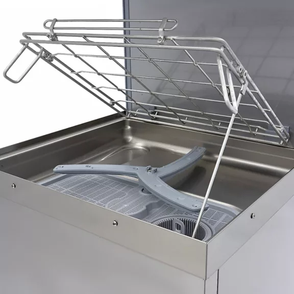 Maxima Kalapos mosogatógép - 50x60cm - öblítővel és mosogatószer adagolóval - 400V – 09240140 Maxima Kalapos mosogatógép - 50x60cm - öblítővel és mosogatószer adagolóval - 400V – 09240140