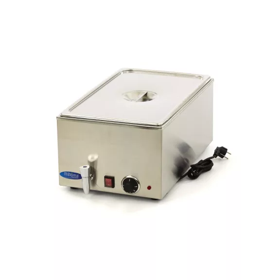 Maxima Bain Marie leeresztő csappal - 1 x 1/1 GN szettel együtt – 09300009 Maxima Bain Marie leeresztő csappal - 1 x 1/1 GN szettel együtt – 09300009