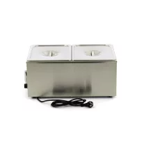 Maxima Bain Marie leeresztő csappal - 2 x 1/2 GN szettel együtt – 09300010