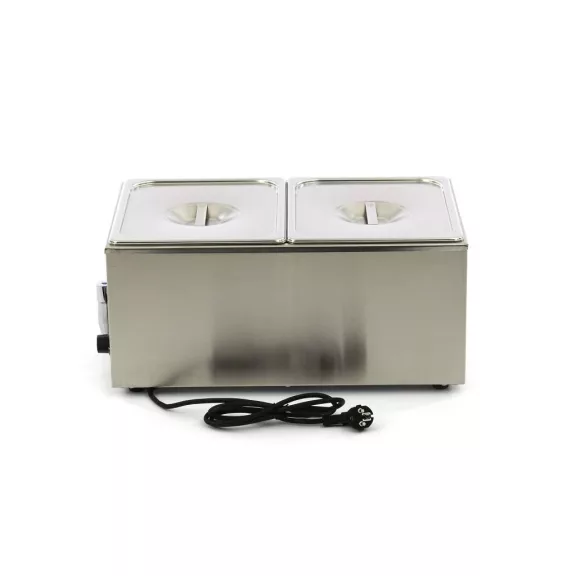 Maxima Bain Marie leeresztő csappal - 2 x 1/2 GN szettel együtt – 09300010 Maxima Bain Marie leeresztő csappal - 2 x 1/2 GN szettel együtt – 09300010