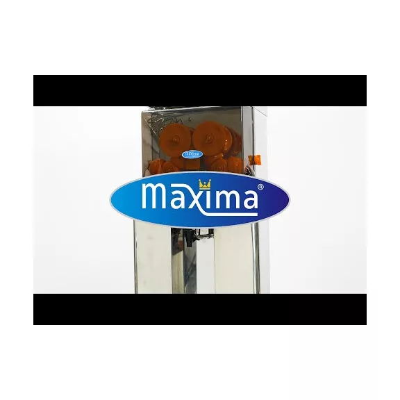 Maxima Narancs gyümölcscentrifuga - kézi adagolás csap segítségével – 09300031