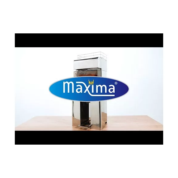 Maxima Narancs gyümölcscentrifuga - Automatikus adagolás csap segítségével – 09300032 Maxima Narancs gyümölcscentrifuga - Automatikus adagolás csap segítségével – 09300032