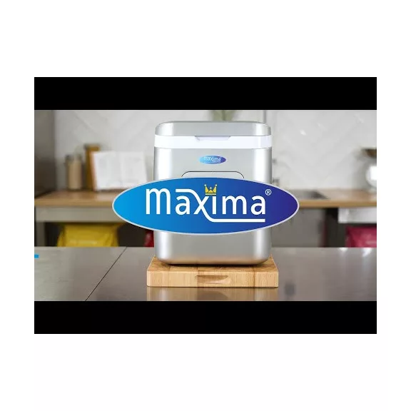 Maxima Jéggép 15kg/nap - gömbölyű kockák - léghűtéses – 09300121 Maxima Jéggép 15kg/nap - gömbölyű kockák - léghűtéses – 09300121