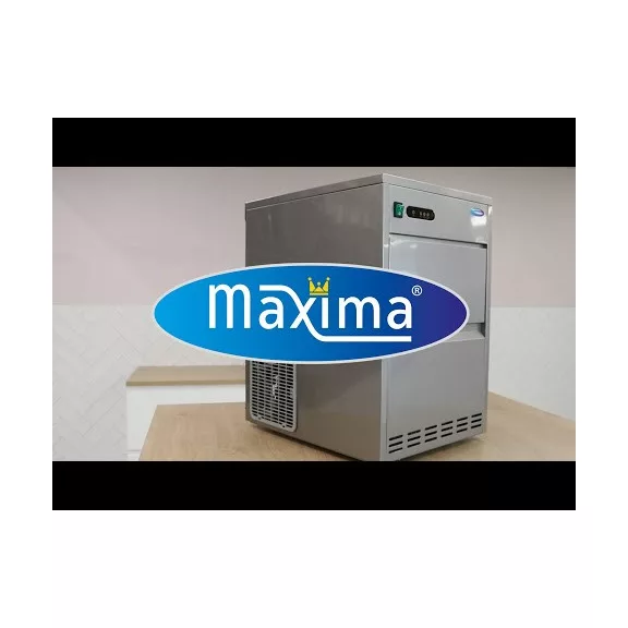 Maxima Jéggép 45kg/nap - gömbölyű kockák - léghűtéses – 09300129 Maxima Jéggép 45kg/nap - gömbölyű kockák - léghűtéses – 09300129
