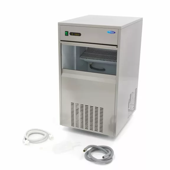 Maxima Jéggép 80kg/nap - gömbölyű kockák - léghűtéses – 09300132 Maxima Jéggép 80kg/nap - gömbölyű kockák - léghűtéses – 09300132