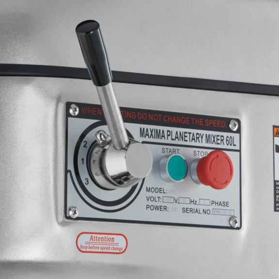 Maxima Planetáris mixer 60L - 3 sebességes - MPM60 – 09300180