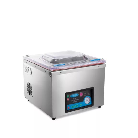 Maxima Vákuumcsomagoló gép 44cm hegesztőél - W22 x D46 x H46cm kamra – 09300225 Maxima Vákuumcsomagoló gép 44cm hegesztőél - W22 x D46 x H46cm kamra – 09300225