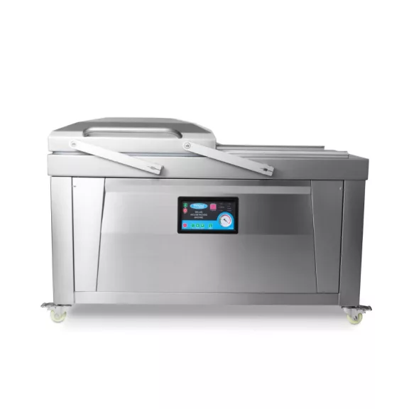 Maxima Vákuumcsomagoló gép 60cm hegesztőél - Sz76 x D60 x H16cm dupla kamra – 09300228 Maxima Vákuumcsomagoló gép 60cm hegesztőél - Sz76 x D60 x H16cm dupla kamra – 09300228