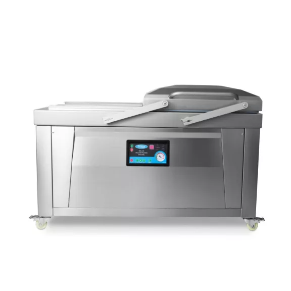 Maxima Vákuumcsomagoló gép 60cm hegesztőél - Sz76 x D60 x H16cm dupla kamra – 09300228 Maxima Vákuumcsomagoló gép 60cm hegesztőél - Sz76 x D60 x H16cm dupla kamra – 09300228