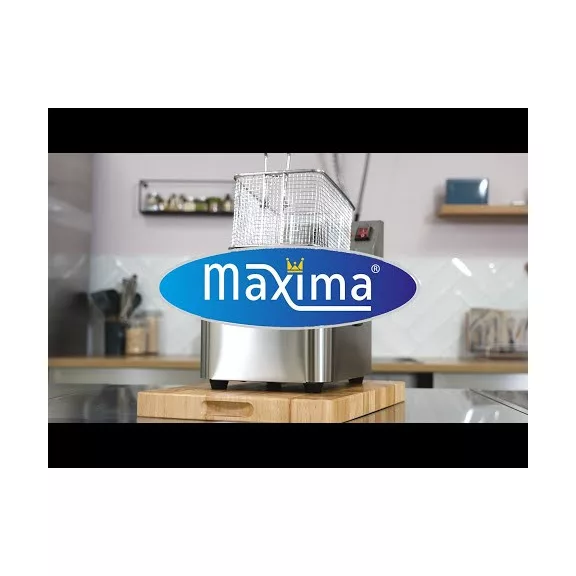 Maxima Fritőz - 4L - 1 kosár - akár 1kg sült krumpliig – 09300410