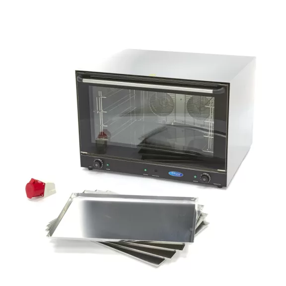 Maxima Konvekciós sütő gőz - 4x tálca 60 x 40cm - 400V – 09300419 Maxima Konvekciós sütő gőz - 4x tálca 60 x 40cm - 400V – 09300419