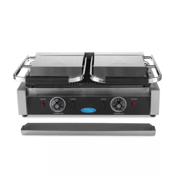 Maxima Kontact Grill - Dupla grilllap - 2 x 22cm – 09300435 Maxima Kontact Grill - Dupla grilllap - 2 x 22cm – 09300435