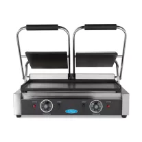 Maxima Kontact Grill - Dupla - Sima feletű - 2 x 22cm – 09300437