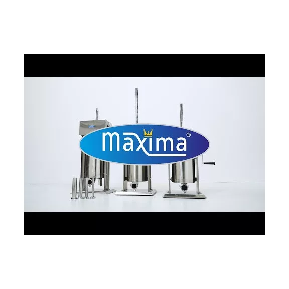 Maxima Kolbásztöltő 10L - függőleges - 4 töltőcsővel együtt – 09300463 Maxima Kolbásztöltő 10L - függőleges - 4 töltőcsővel együtt – 09300463