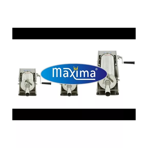 Maxima Kolbásztöltő 3L - vízszintes - 4 töltőcsővel együtt – 09300467 Maxima Kolbásztöltő 3L - vízszintes - 4 töltőcsővel együtt – 09300467