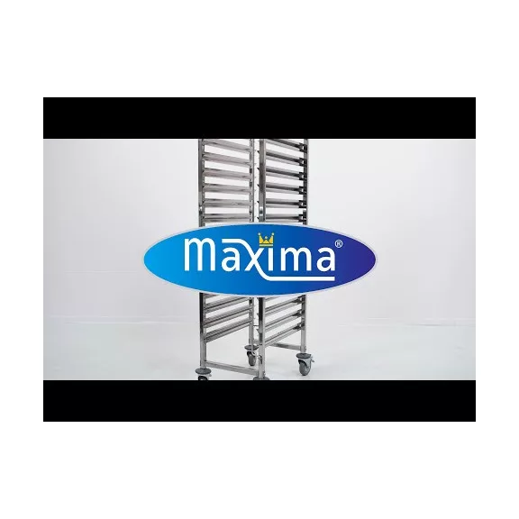 Maxima Tálcatartó kocsi - 16 tálcához - 1/1 GN – 09300547 Maxima Tálcatartó kocsi - 16 tálcához - 1/1 GN – 09300547
