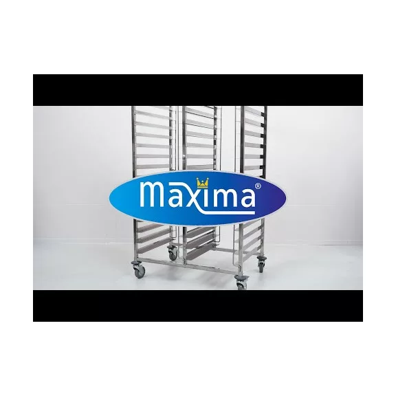 Maxima Tálcatartó kocsi - 32 tálcához - 60 x 40cm – 09300549 Maxima Tálcatartó kocsi - 32 tálcához - 60 x 40cm – 09300549