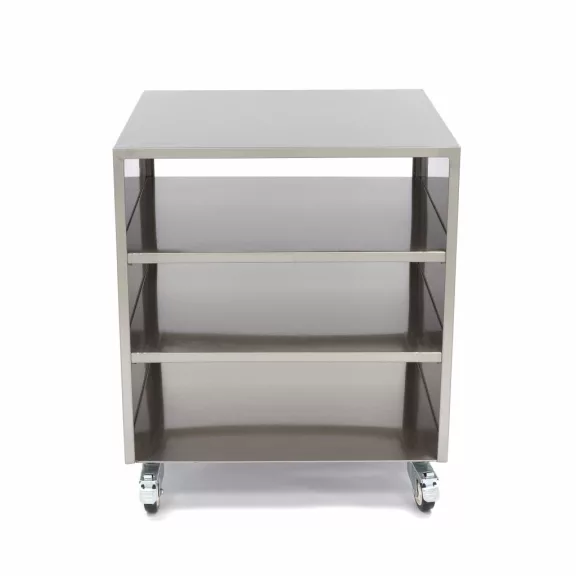 Maxima Rozsdamentes acél gépasztal - mobil - 60 x 60cm – 09300780 Maxima Rozsdamentes acél gépasztal - mobil - 60 x 60cm – 09300780
