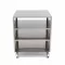 Maxima Rozsdamentes acél gépasztal - mobil - 60 x 60cm – 09300780