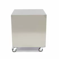 Maxima Rozsdamentes acél gépasztal - mobil - 60 x 60cm – 09300780