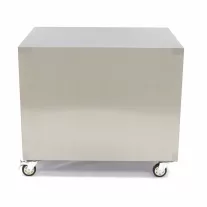 Maxima Rozsdamentes acél gépasztal - mobil - 60 x 80cm – 09300785