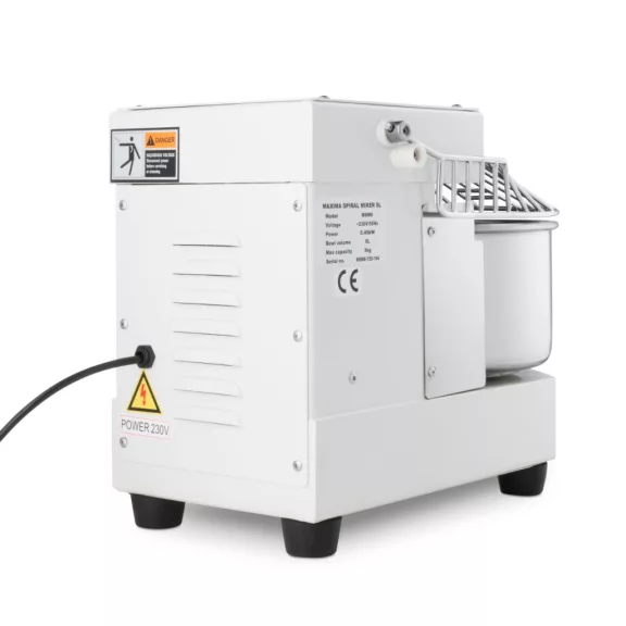 Maxima Dagasztó 8L - 4,5kg tészta - 450W – 09361008 Maxima Dagasztó 8L - 4,5kg tészta - 450W – 09361008