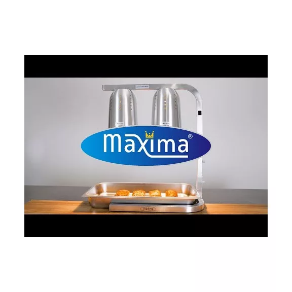 Maxima Melegentartó - 2 lámpával - 1 x 1/1 GN – 09362041 Maxima Melegentartó - 2 lámpával - 1 x 1/1 GN – 09362041