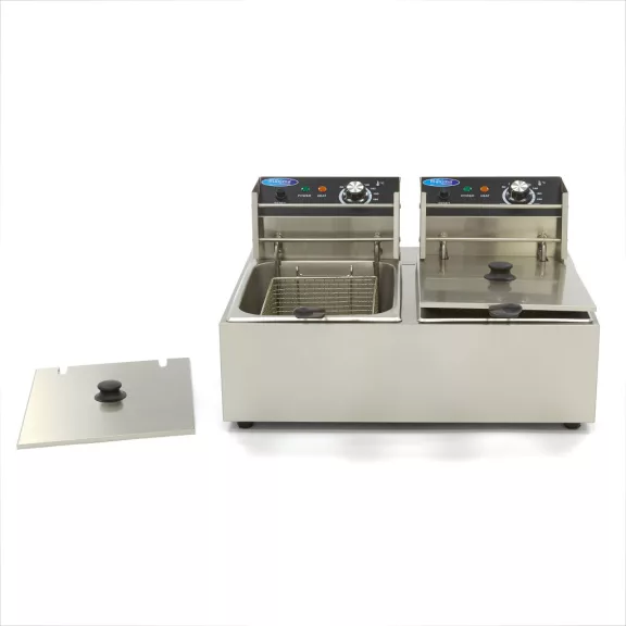 Maxima Fritőz 2 x 6L - Dupla kosár – 09364951 Maxima Fritőz 2 x 6L - Dupla kosár – 09364951