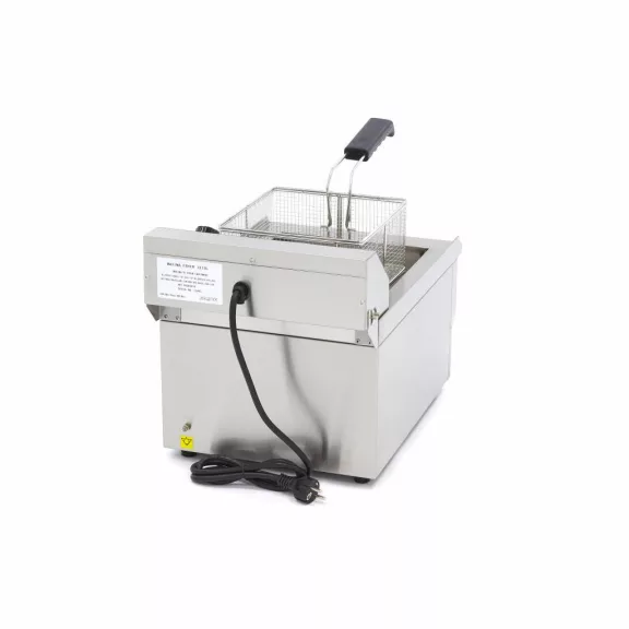Maxima Fritőz 16L lefolyócsappal – 09365010 Maxima Fritőz 16L lefolyócsappal – 09365010