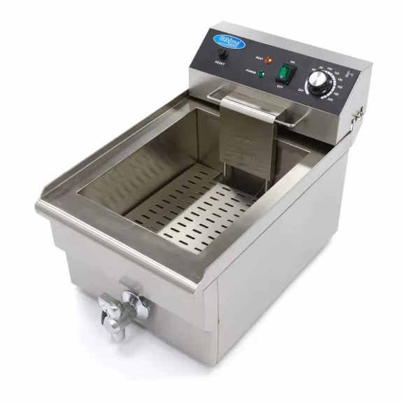 Maxima Fritőz 16L lefolyócsappal – 09365010 Maxima Fritőz 16L lefolyócsappal – 09365010