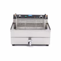 Maxima Fritőz 30L lefolyócsappal – 09365021