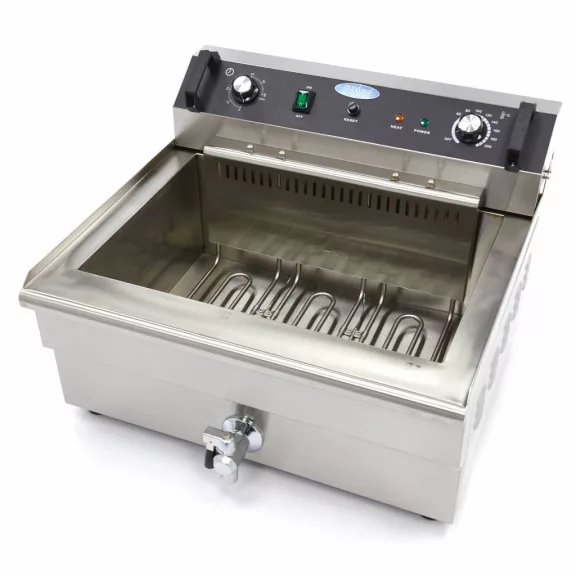Maxima Fritőz 30L lefolyócsappal – 09365021